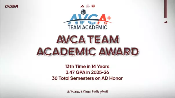 2026 AVCA Team Academic Award
