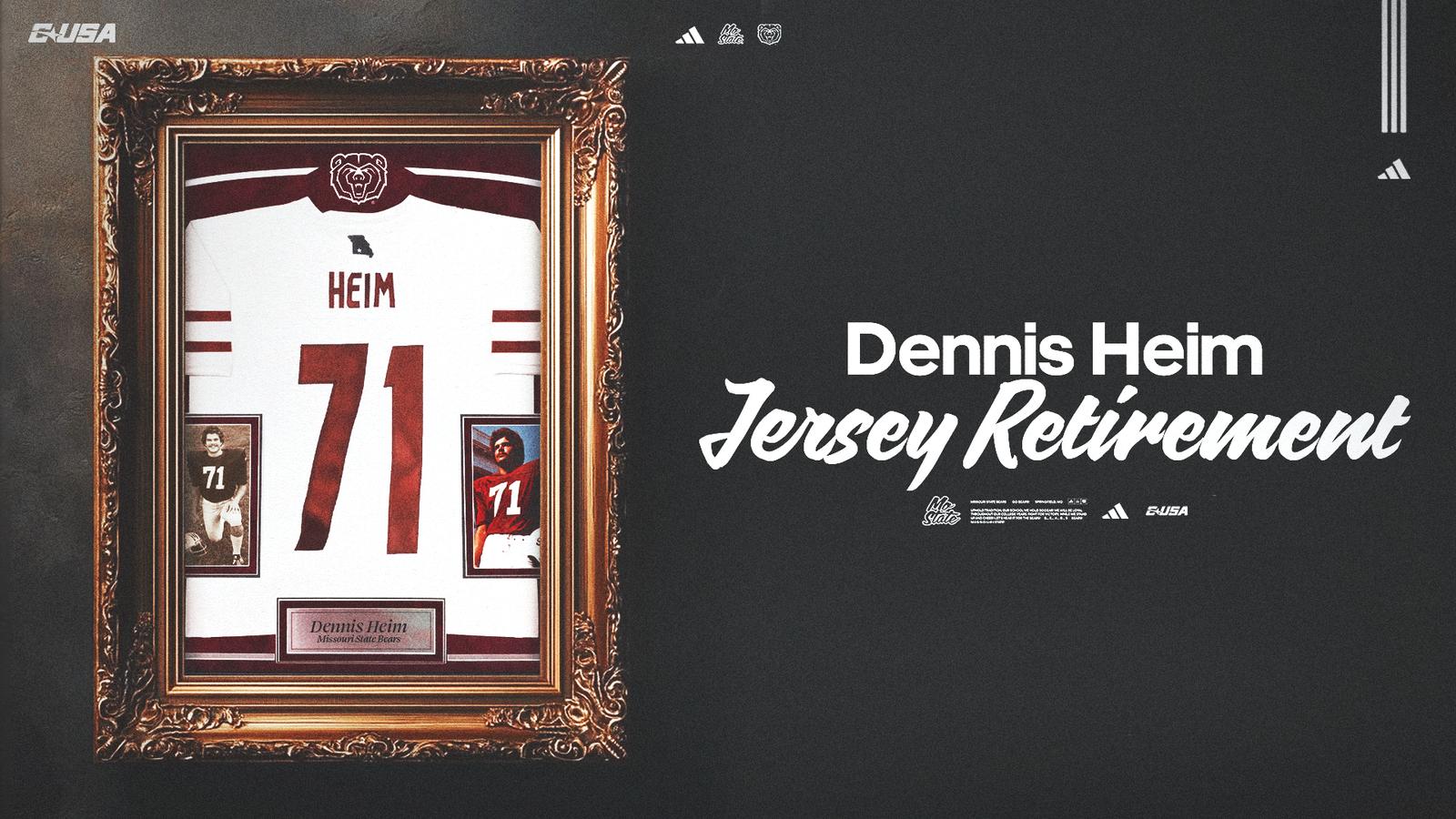 Dennis Heim Jersey Retirement