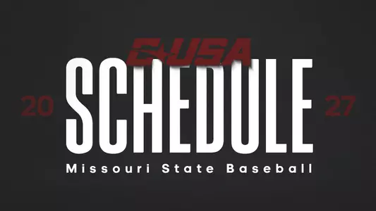 CUSA baseball schedule 2027