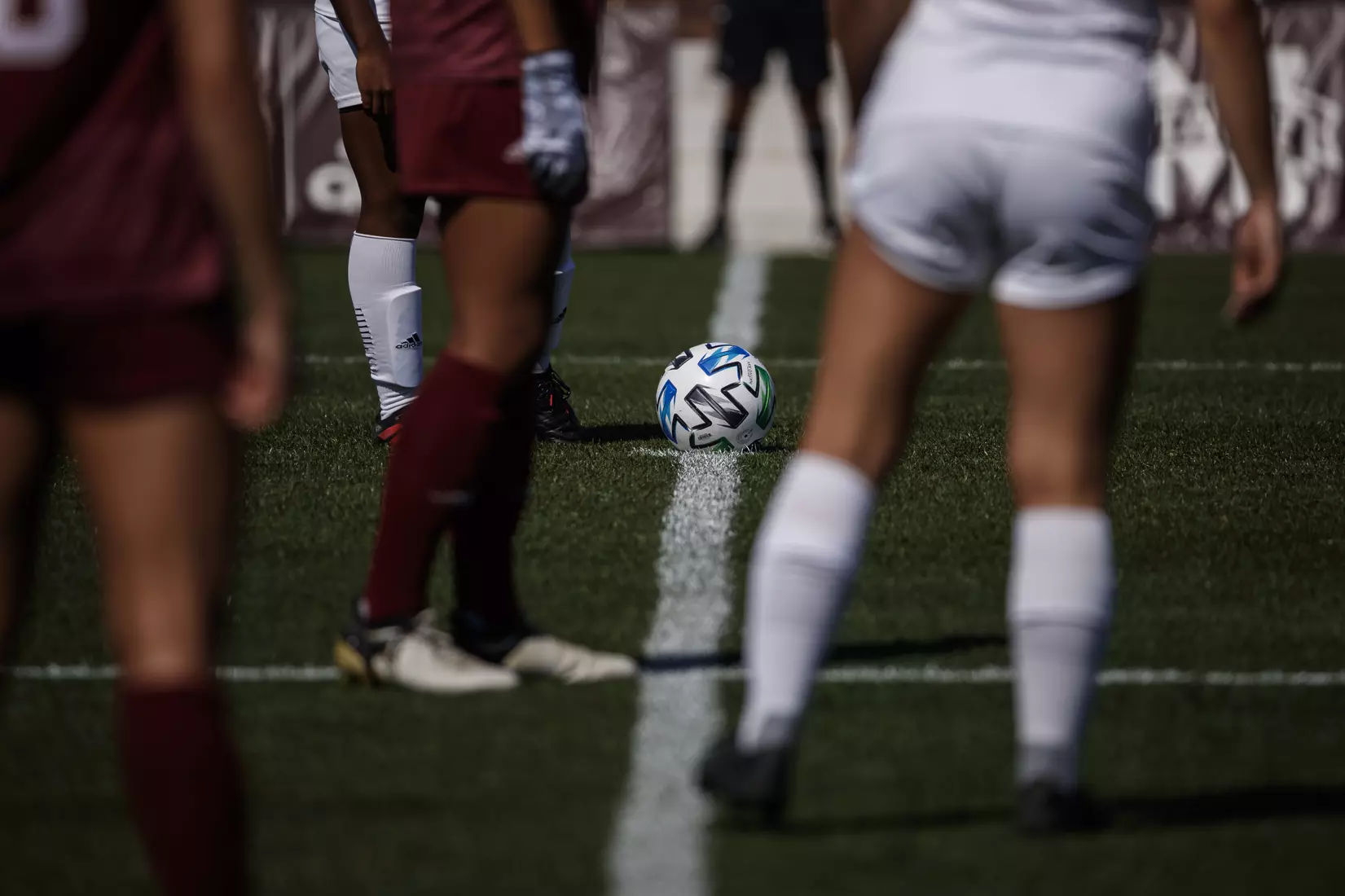 STARKVILLE, MS - March 20, 2021 - The Mississippi State Bulldogs take on Troy at the MSU Soccer Field in Starkville, MS. Photo By Chamberlain Smith