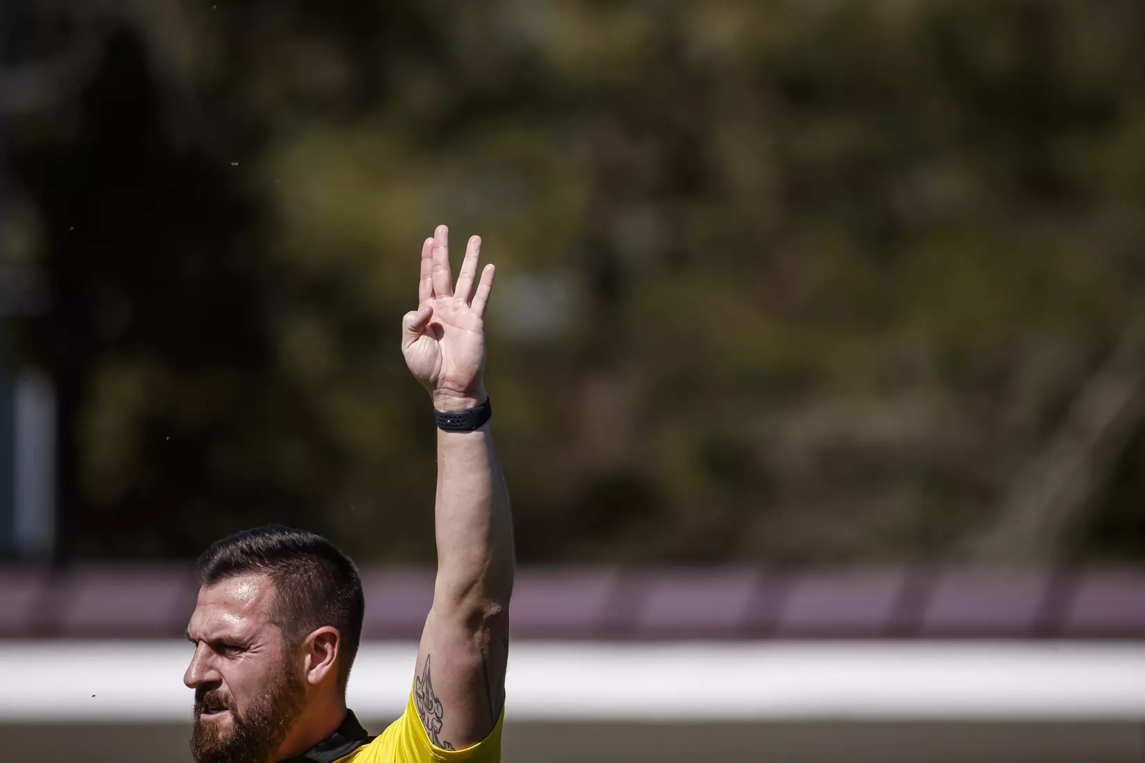 STARKVILLE, MS - March 20, 2021 - The Mississippi State Bulldogs take on Troy at the MSU Soccer Field in Starkville, MS. Photo By Chamberlain Smith