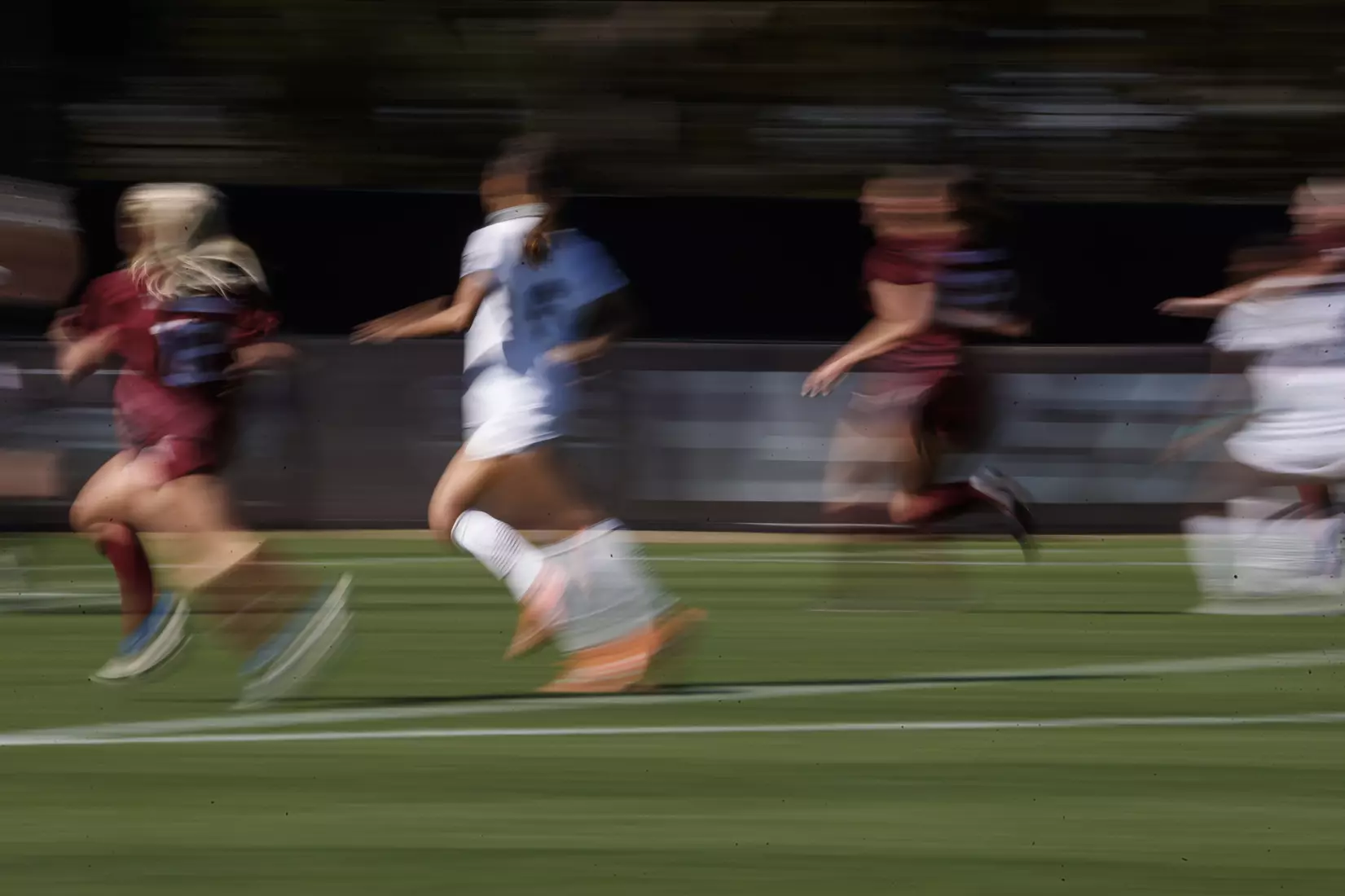 STARKVILLE, MS - March 20, 2021 - The Mississippi State Bulldogs take on Troy at the MSU Soccer Field in Starkville, MS. Photo By Chamberlain Smith