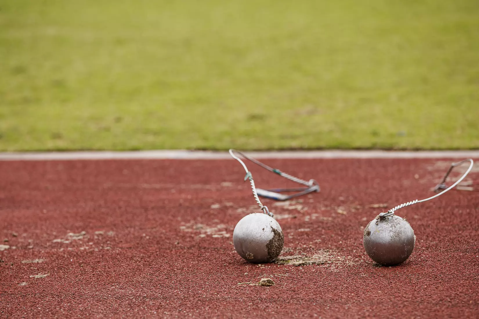 STARKVILLE, MS - APRIL 30, 2021 - Mississippi State Hammer during the Maroon and White Invite at the Mike Sanders Track Complex in Starkville, MS. Photo By Laura Parsley