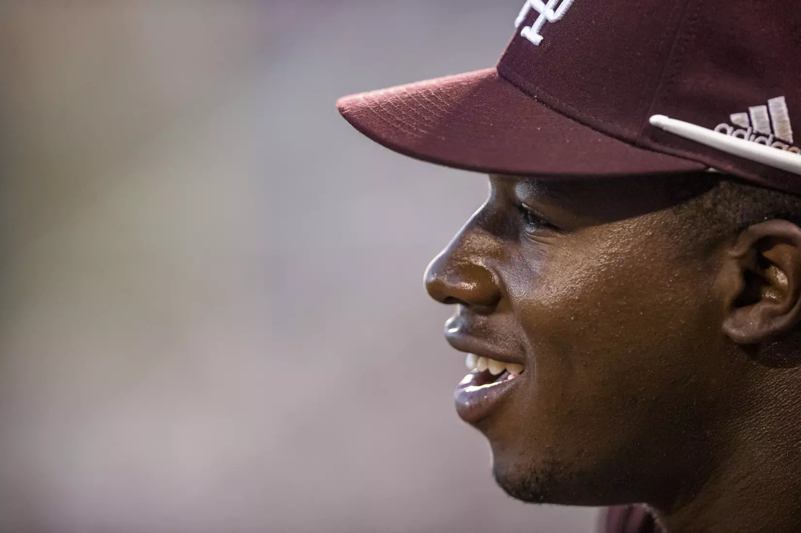 OMAHA, NE - June 22, 2021 - Mississippi State Outfielder Brayland Skinner (#36) during the 2021 Mens College World Series game between the Mississippi State Bulldogs and the Virginia Cavaliers at TD Ameritrade Park in Omaha, NE. Photo By Austin Perryman