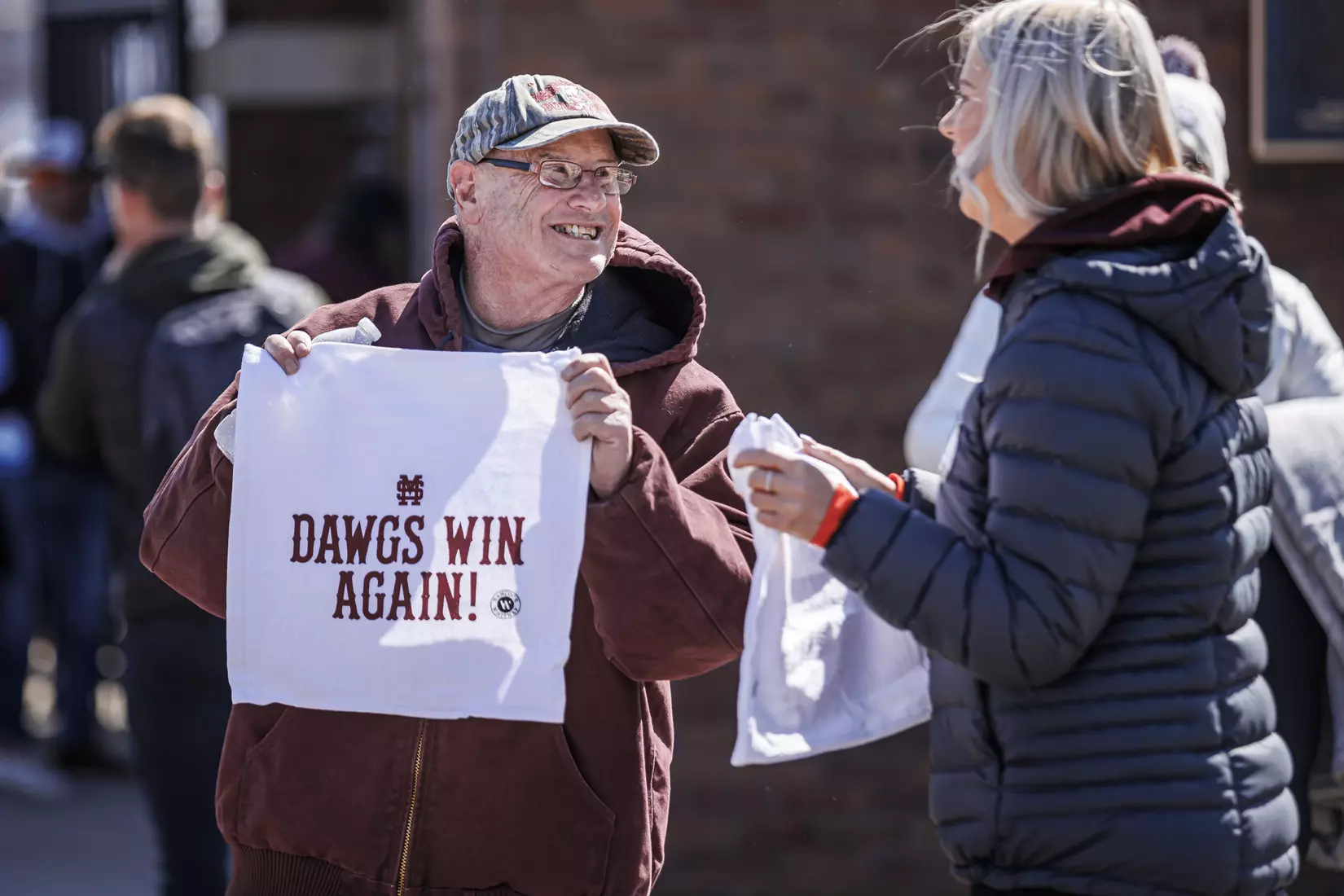 STARKVILLE, MS - February 18, 2022 - Mississippi State Fans before the game between the Long Beach State Dirtbags and the Mississippi State Bulldogs at Dudy Noble Field at Polk-Dement Stadium in Starkville, MS. Photo By Kevin Snyder