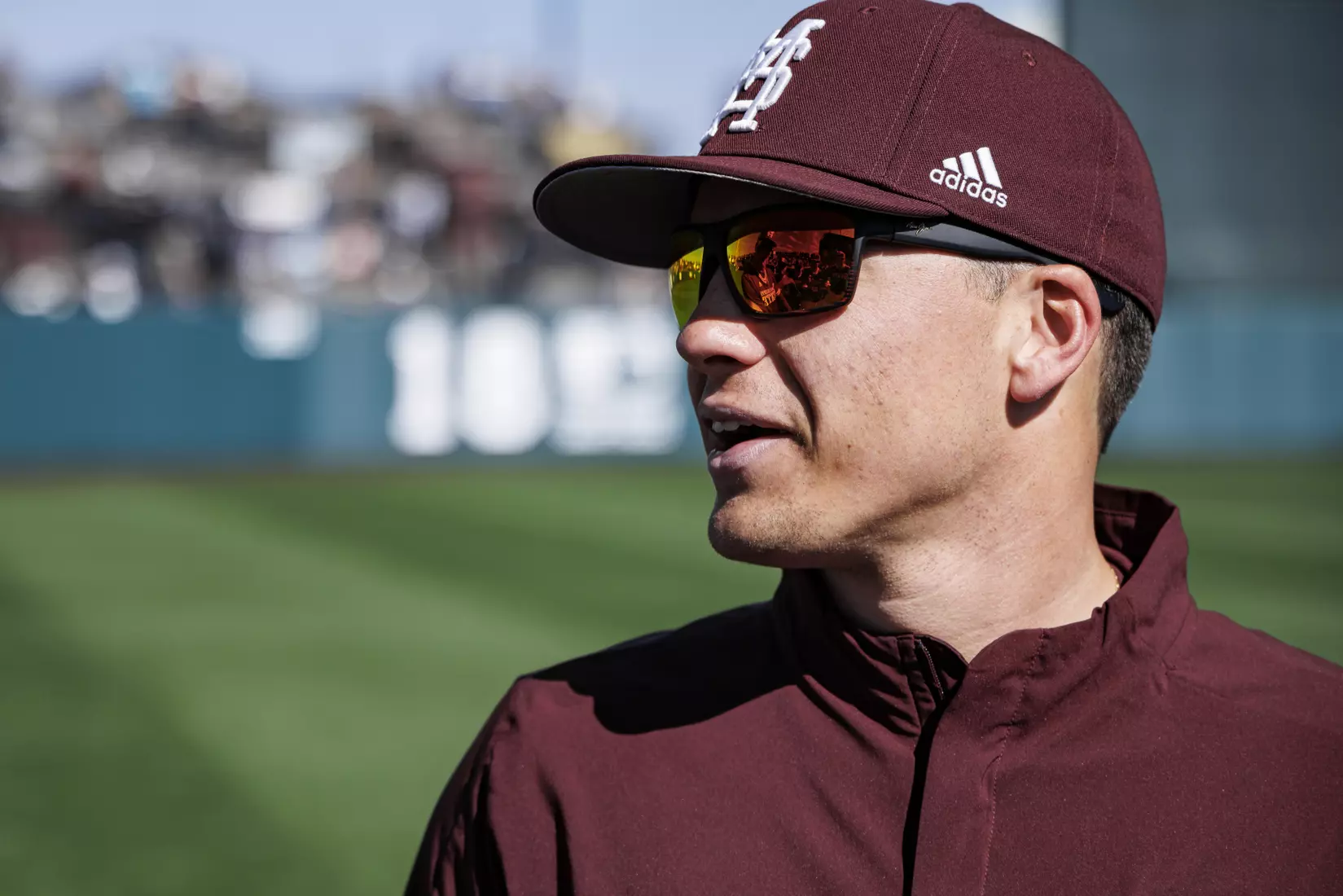 STARKVILLE, MS - February 18, 2022 - Mississippi State Coordinator of Baseball Player Development Bobby Austin before the game between the Long Beach State Dirtbags and the Mississippi State Bulldogs at Dudy Noble Field at Polk-Dement Stadium in Starkville, MS. Photo By Austin Perryman