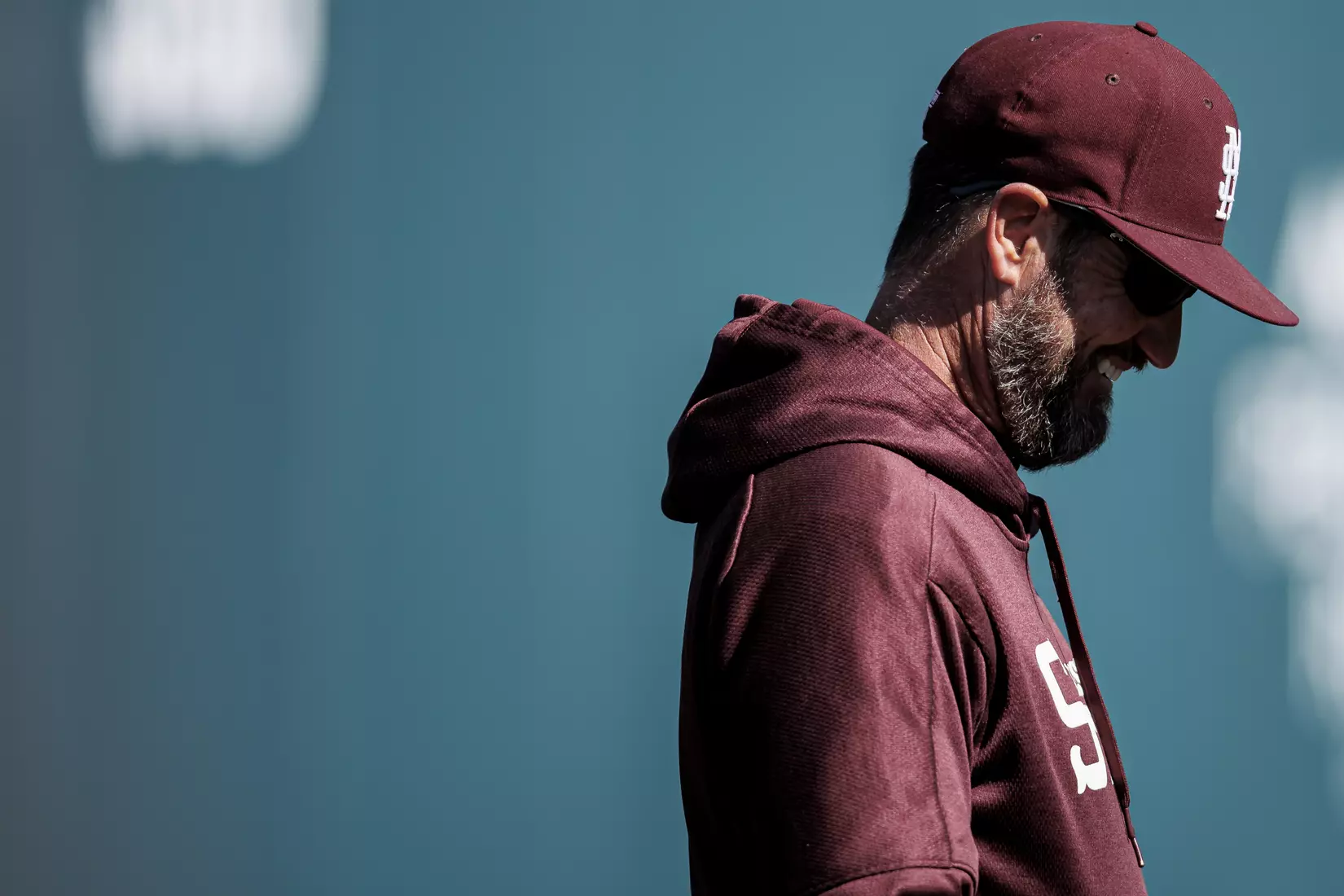 STARKVILLE, MS - February 18, 2022 - Mississippi State Assistant Coach Scott Foxhall before the game between the Long Beach State Dirtbags and the Mississippi State Bulldogs at Dudy Noble Field at Polk-Dement Stadium in Starkville, MS. Photo By Austin Perryman