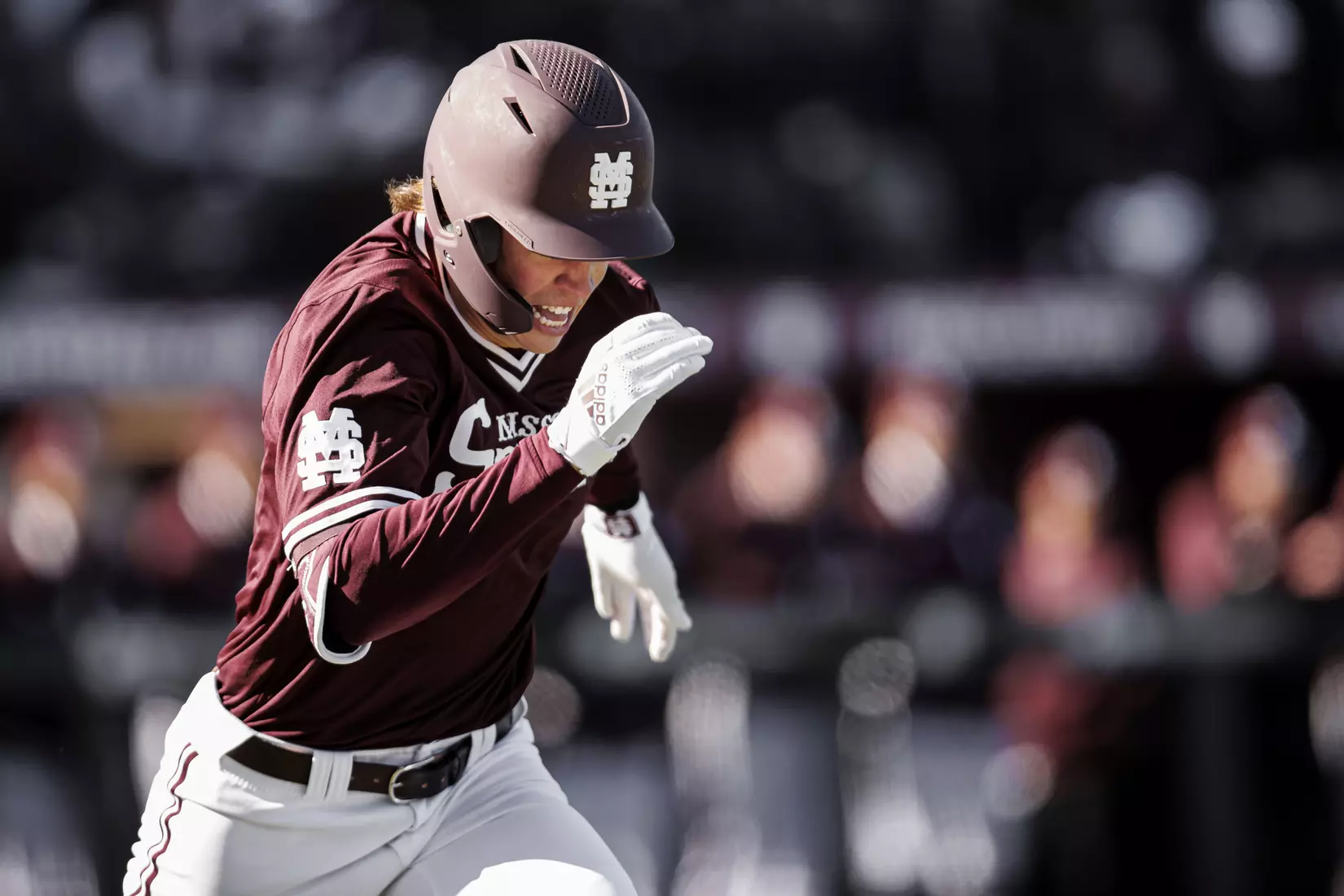 STARKVILLE, MS - February 18, 2022 - Mississippi State Outfielder Kellum Clark (#11) during the game between the Long Beach State Dirtbags and the Mississippi State Bulldogs at Dudy Noble Field at Polk-Dement Stadium in Starkville, MS. Photo By Austin Perryman