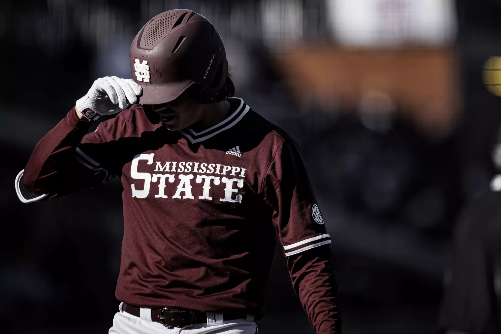 STARKVILLE, MS - February 18, 2022 - Mississippi State Outfielder Kellum Clark (#11) during the game between the Long Beach State Dirtbags and the Mississippi State Bulldogs at Dudy Noble Field at Polk-Dement Stadium in Starkville, MS. Photo By Austin Perryman