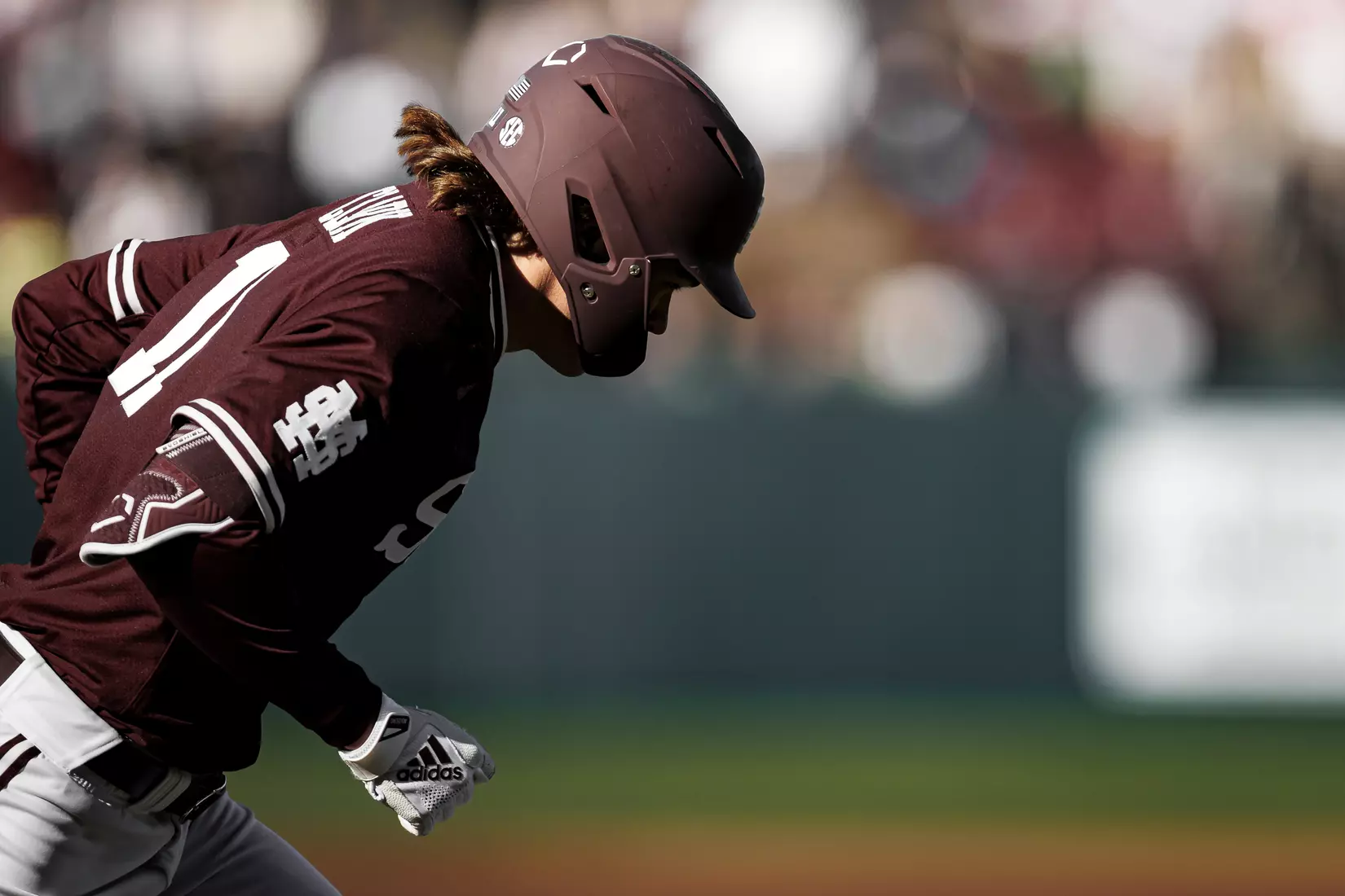 STARKVILLE, MS - February 18, 2022 - Mississippi State Outfielder Kellum Clark (#11) during the game between the Long Beach State Dirtbags and the Mississippi State Bulldogs at Dudy Noble Field at Polk-Dement Stadium in Starkville, MS. Photo By Austin Perryman