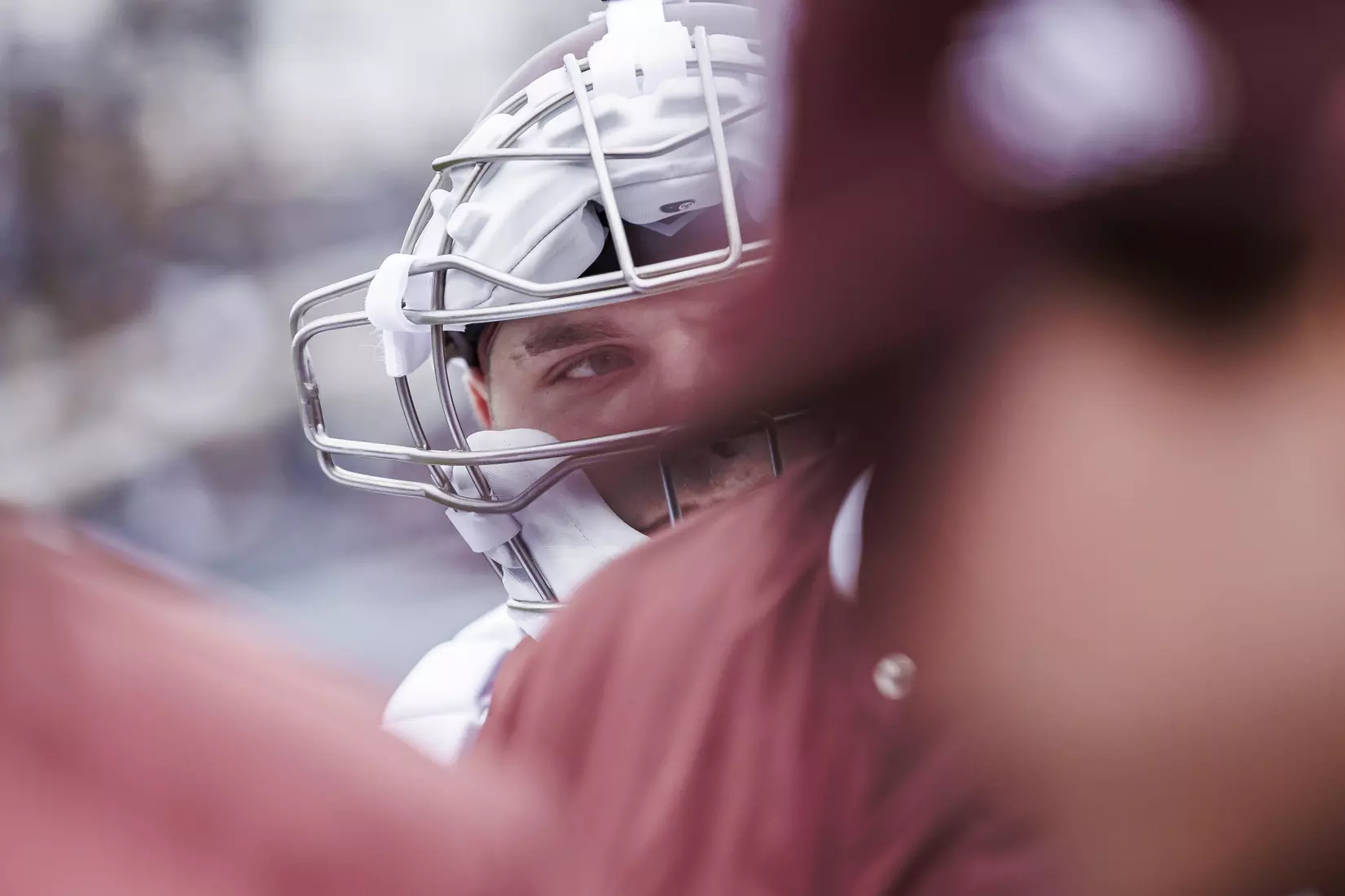 STARKVILLE, MS - February 26, 2022 - Mississippi State Catcher Logan Tanner (#19) before the game between the Northern Kentucky Norse and the Mississippi State Bulldogs at Dudy Noble Field at Polk-Dement Stadium in Starkville, MS. Photo By Kevin Snyder