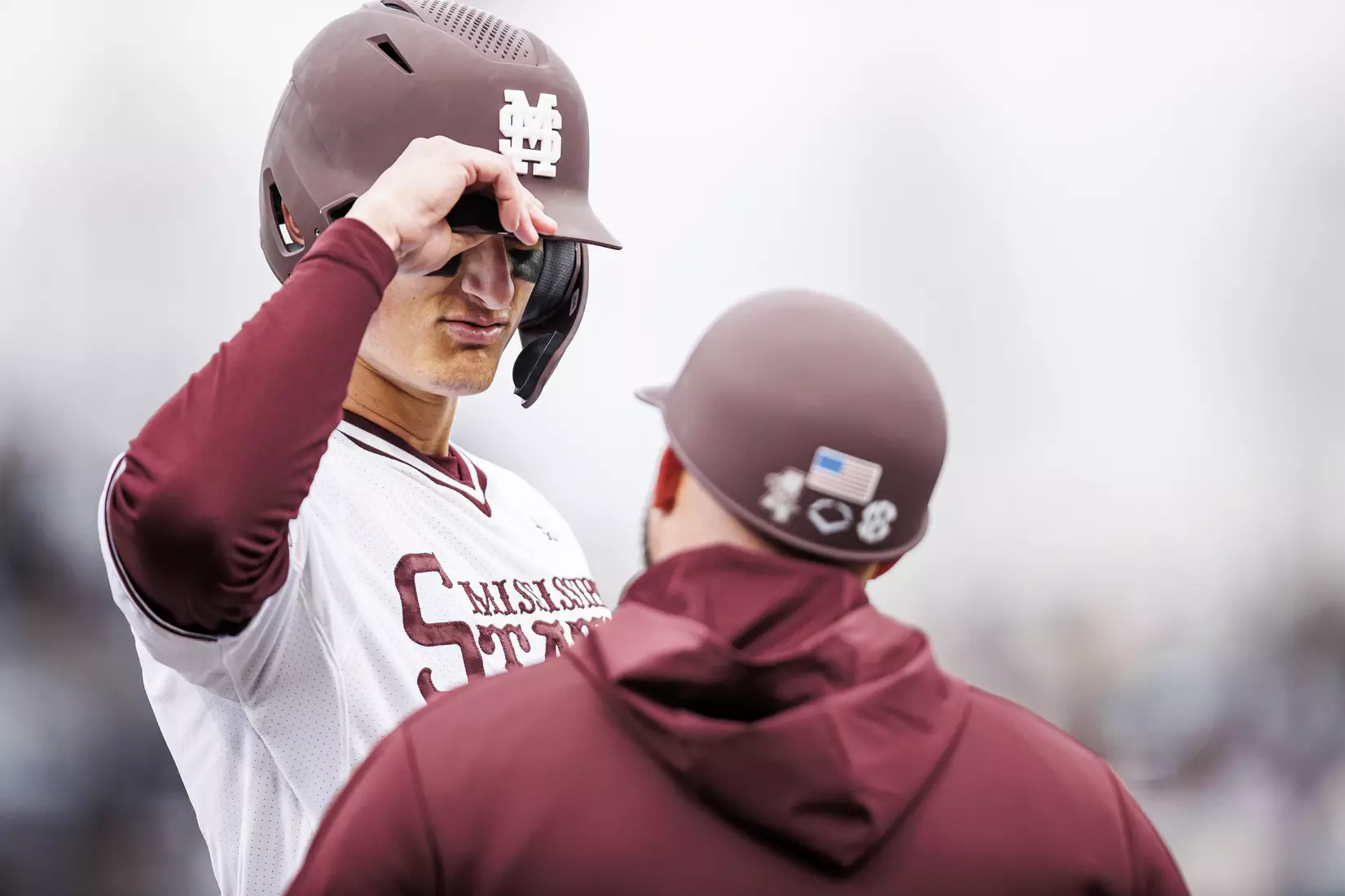 STARKVILLE, MS - February 26, 2022 - Mississippi State Infielder Kamren James (#6) during the game between the Northern Kentucky Norse and the Mississippi State Bulldogs at Dudy Noble Field at Polk-Dement Stadium in Starkville, MS. Photo By Kevin Snyder