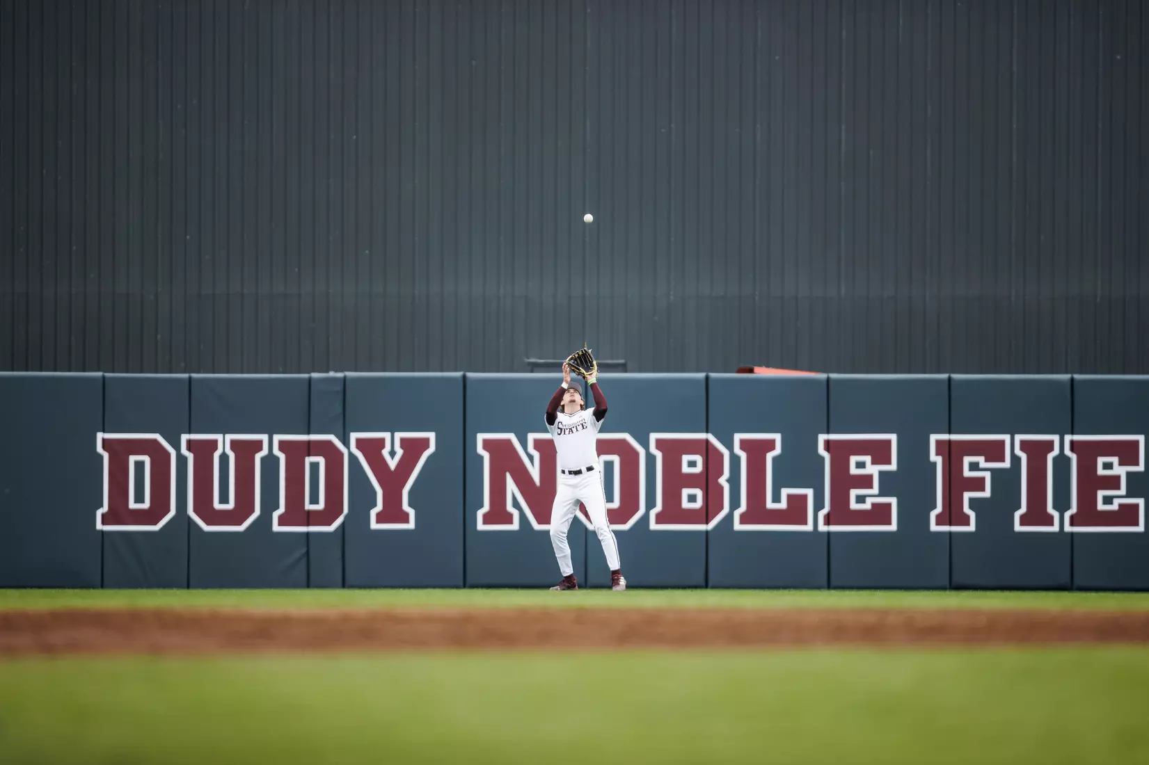 STARKVILLE, MS - February 26, 2022 - Mississippi State Infielder/Outfielder Matt Corder (#14) during the game between the Northern Kentucky Norse and the Mississippi State Bulldogs at Dudy Noble Field at Polk-Dement Stadium in Starkville, MS. Photo By Kevin Snyder