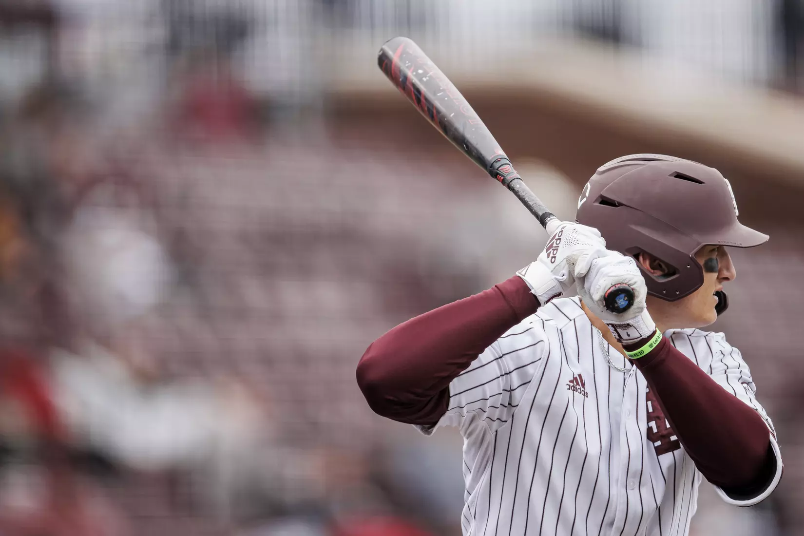 STARKVILLE, MS - February 27, 2022 - Mississippi State Infielder Kamren James (#6) during the game between the Northern Kentucky Norse and the Mississippi State Bulldogs at Dudy Noble Field at Polk-Dement Stadium in Starkville, MS. Photo By Austin Perryman