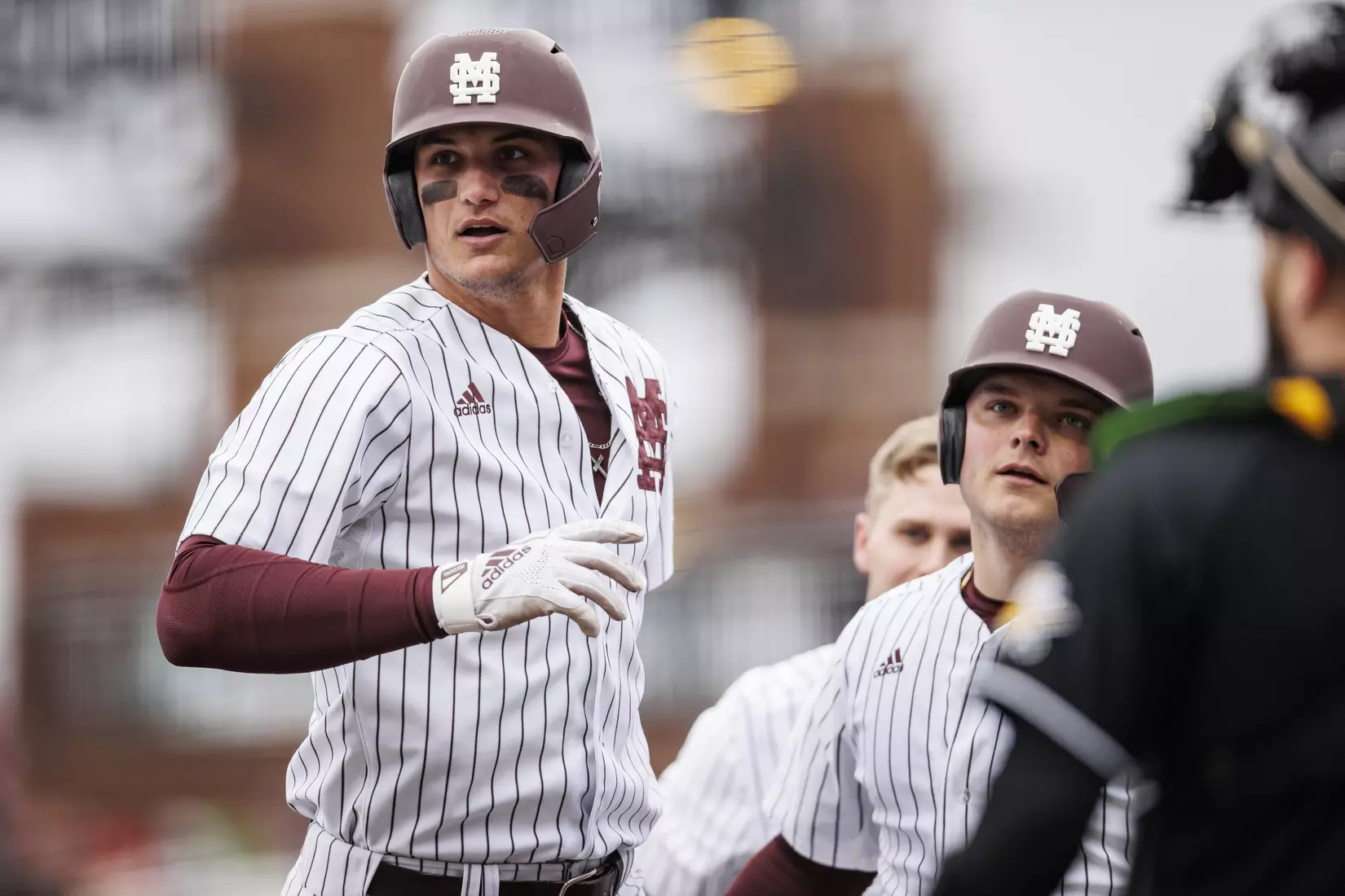 STARKVILLE, MS - February 27, 2022 - Mississippi State Outfielder Brad Cumbest (#33) during the game between the Northern Kentucky Norse and the Mississippi State Bulldogs at Dudy Noble Field at Polk-Dement Stadium in Starkville, MS. Photo By Austin Perryman