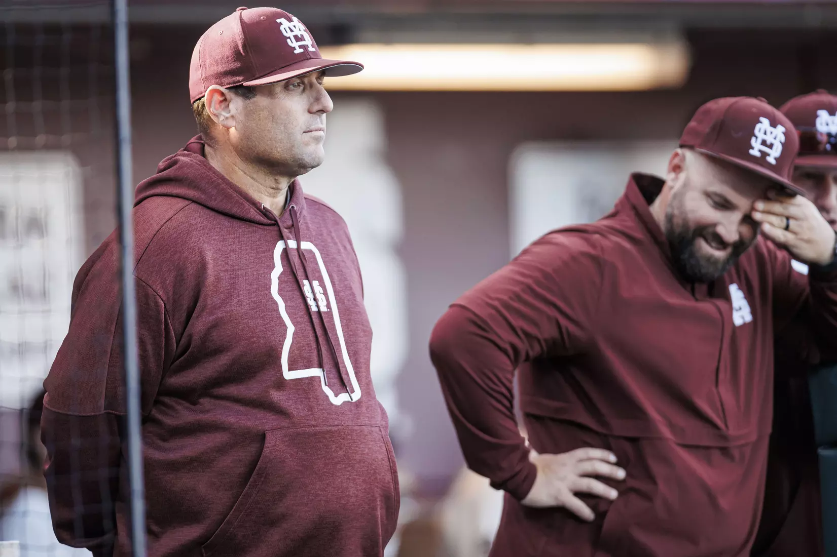 STARKVILLE, MS - April 19, 2022 - Mississippi State Head Coach Chris Lemonis during the game between the Jackson State Tigers and the Mississippi State Bulldogs at Dudy Noble Field at Polk-Dement Stadium in Starkville, MS. Photo By Kevin Snyder
