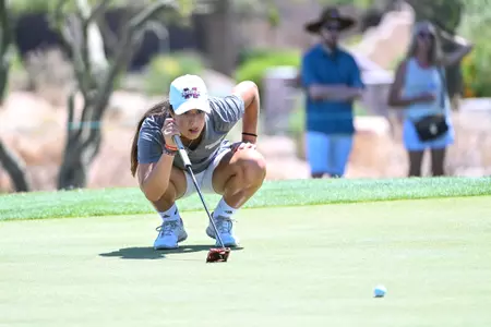 SCOTTSDALE, AZ - May 21, 2022 - Mississippi State's Julia Lopez Ramirez during the second round of the 2022 NCAA Women?s Golf Championships at the Grayhawk Golf Club in Scottsdale, AZ.
Photo By Tim Cowie/Todd Drexler Photos