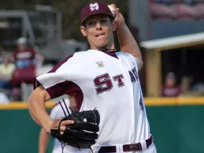 Forrest Moore Set To Open On The Mound Friday In State's Series Opener At Vanderbilt