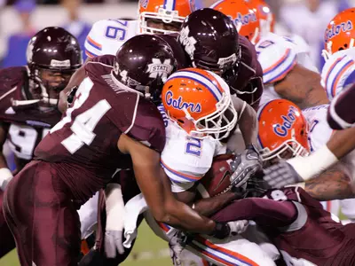 #1 Gators Pull Away Late To Snap Losing Skid In Starkville, 29-19
