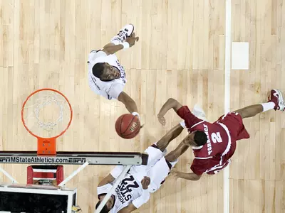 State Bests 'Bama As Varnado Sets NCAA Shot Block Record