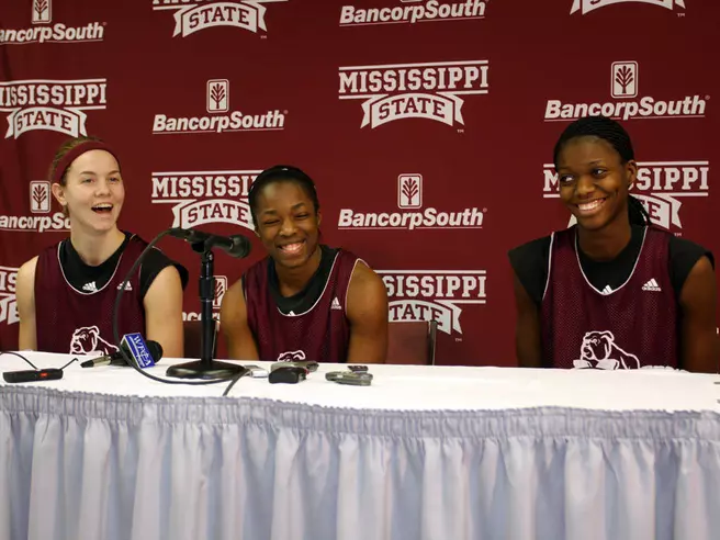 Lady Bulldogs Meet The Media To Discuss NCAA Championship