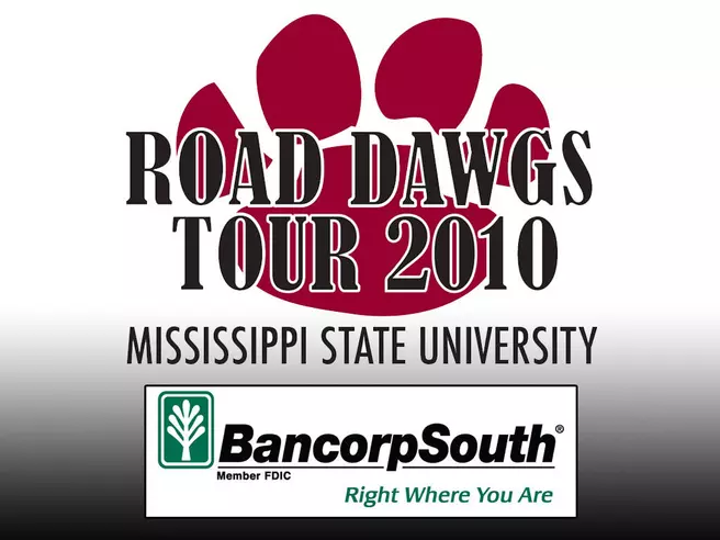 BancorpSouth Road Dawgs Tour Set; To Make 12 Stops Over 5 Days