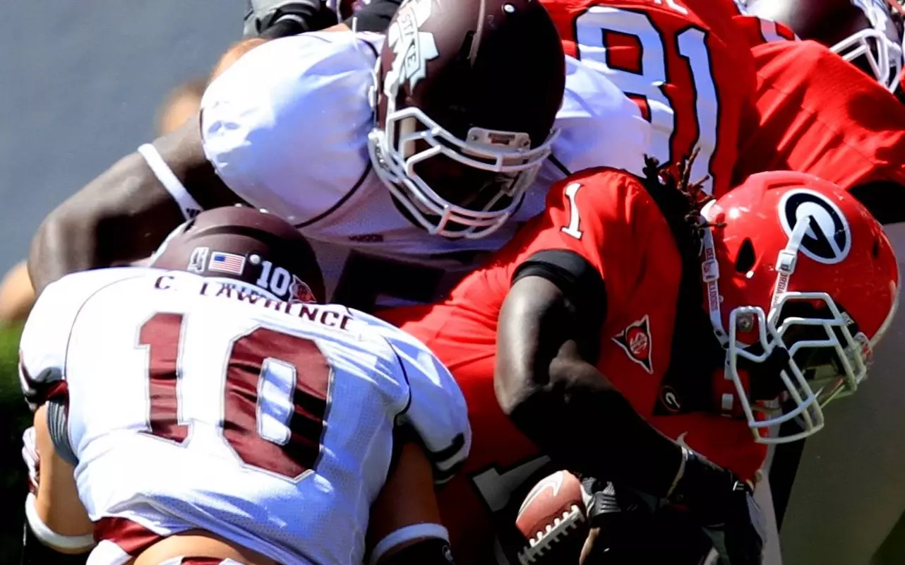 State Falls At Georgia, 24-10