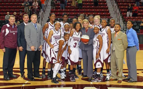 State Women Down Jaguars, 63-47; Fanning-Otis Posts Win #600