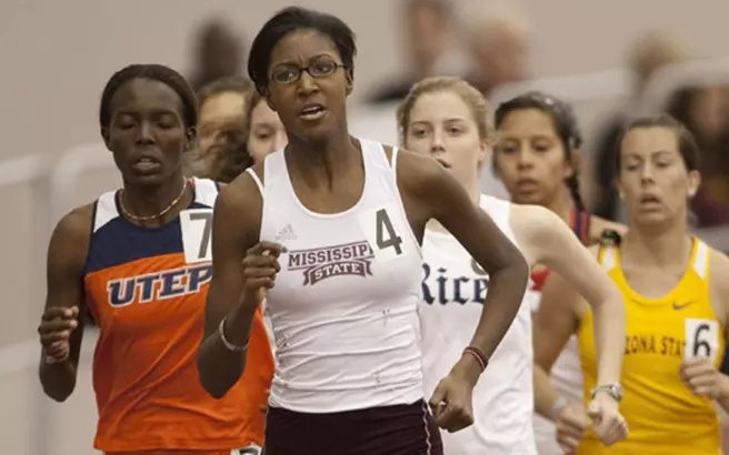 MSU Track & Field Team Travels To Arkansas For SEC Indoors