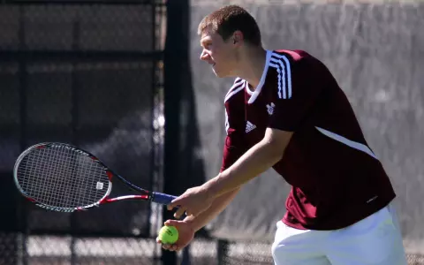 Stropp Named SEC Men's Tennis Freshman Of The Week For Second Time