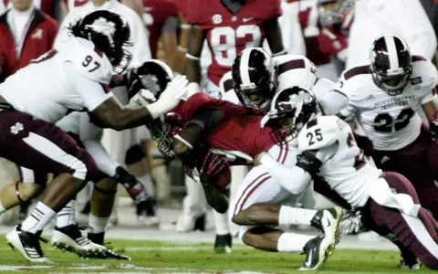 #1 Alabama Hands #13 MSU First Loss Of 2012, 38-7