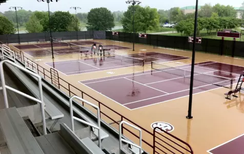 Rain Reschedules MSU-LSU Men?s Tennis Match For April 12