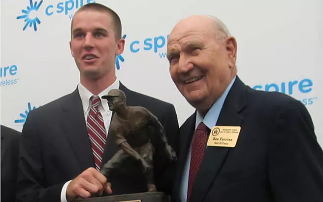 Chris Stratton Wins C Spire/Ferriss Trophy