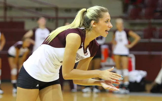 Volleyball Star's Influence Stretches To Football Field