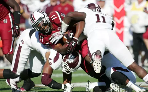 MSU Falls At No. 14 South Carolina, 34-16