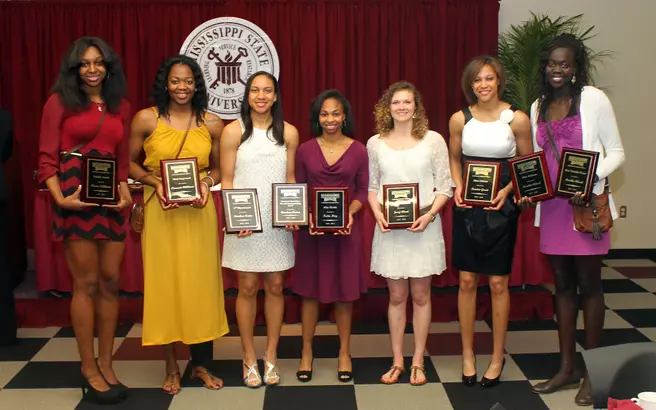 MSU Women Present End Of Season Team Awards