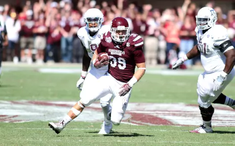Prescott Accounts For Five TDs As #12 MSU Rolls Past #6 A&M, 48-31