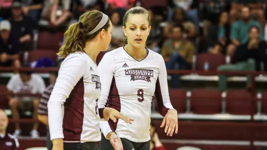 Bulldog Volleyball Falls In Straight Sets At Alabama