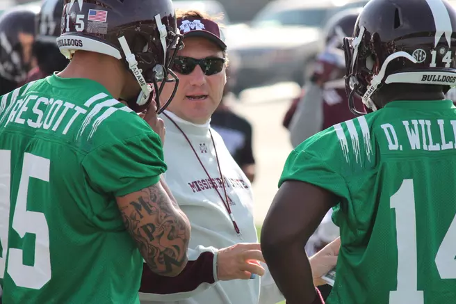 MSU Football Prepares For Saturday Scrimmage