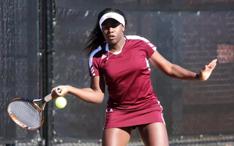 MSU Women?s Tennis Sweeps Sunday Doubleheader To Open 2015