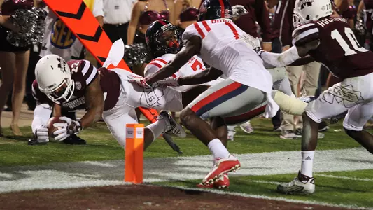 No. 21 MSU Falls To No. 18 Rebels In Battle For The Golden Egg, 38-27