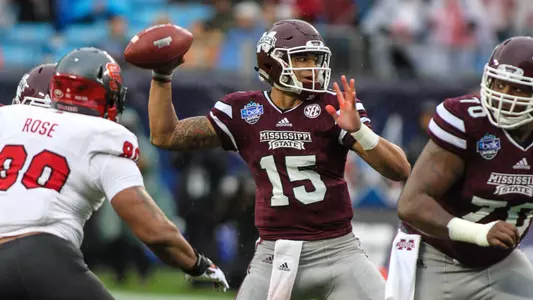 Bulldogs End 2015 Season With 51-28 Belk Bowl Victory Over N.C. State