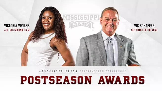 Schaefer Named AP SEC Coach of Year, Vivians 2nd Team All-SEC