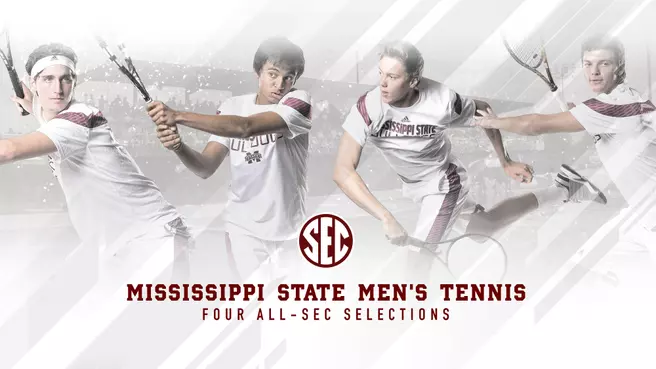 Four Men?s Tennis Bulldogs Garner All-SEC Awards