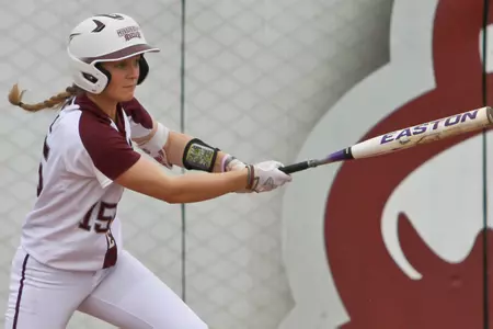Softball Rallies for Road Win on Toughness Sunday