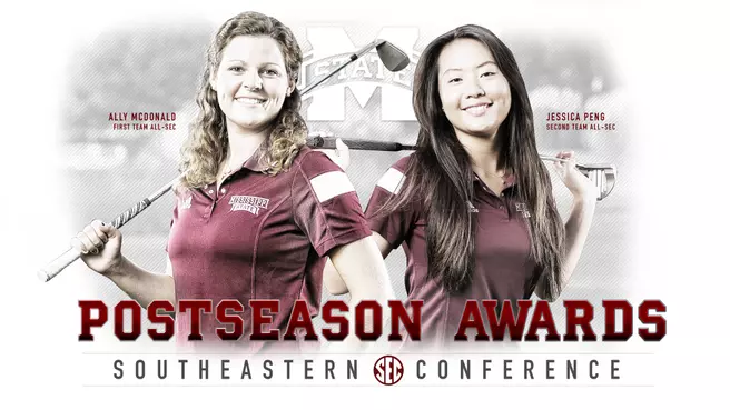 McDonald, Peng Tabbed All-SEC In Women's Golf