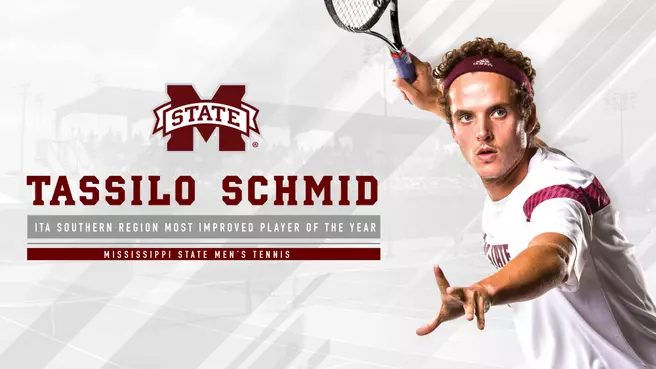 MSU?s Schmid Named ITA Southern Region Most Improved Player