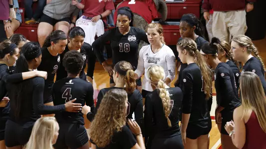 State Volleyball Falls In 3-0 Decision At LSU