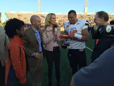 Prescott Shines At Senior Bowl, Earns Most Outstanding Player