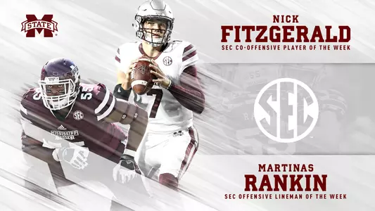 Fitzgerald, Rankin Named SEC Players of the Week